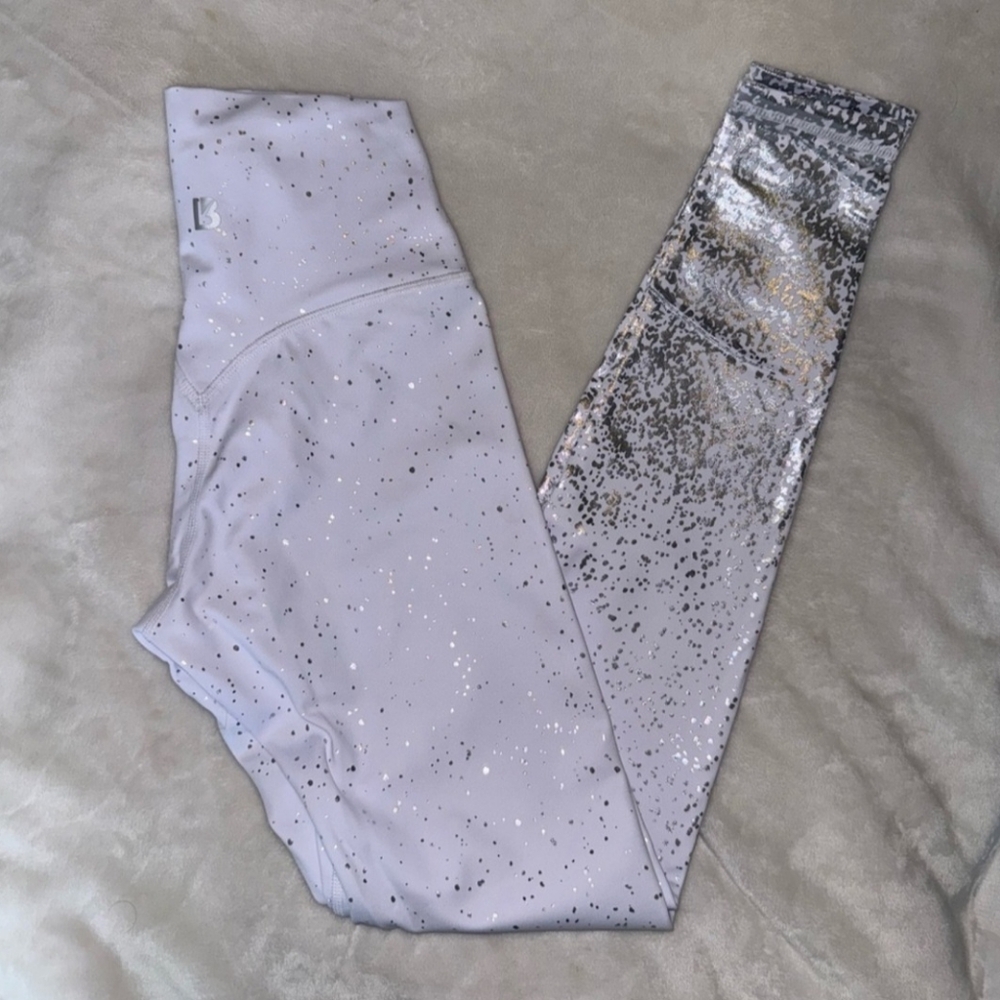 Buff Bunny Dazzle Legging - Silver White